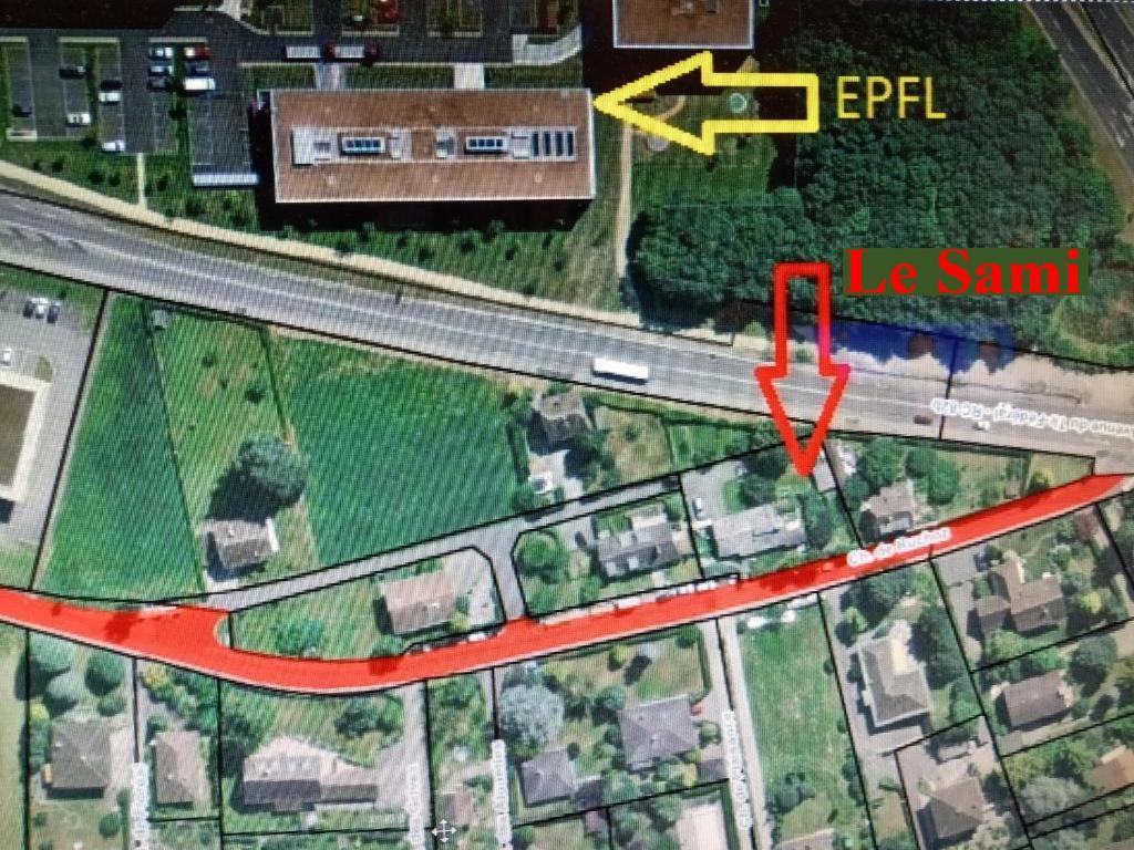Apartmán Le Sami Лозана Exteriér fotografie